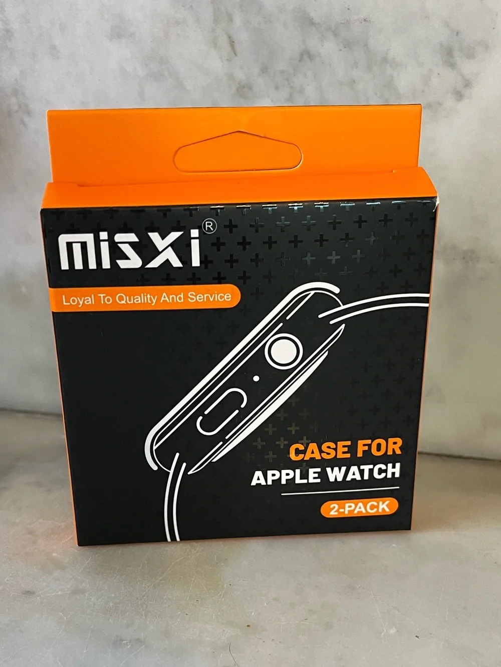 Misxi Apple Watch Hard Case 2 Pack (Clear & Starlight) - NIB